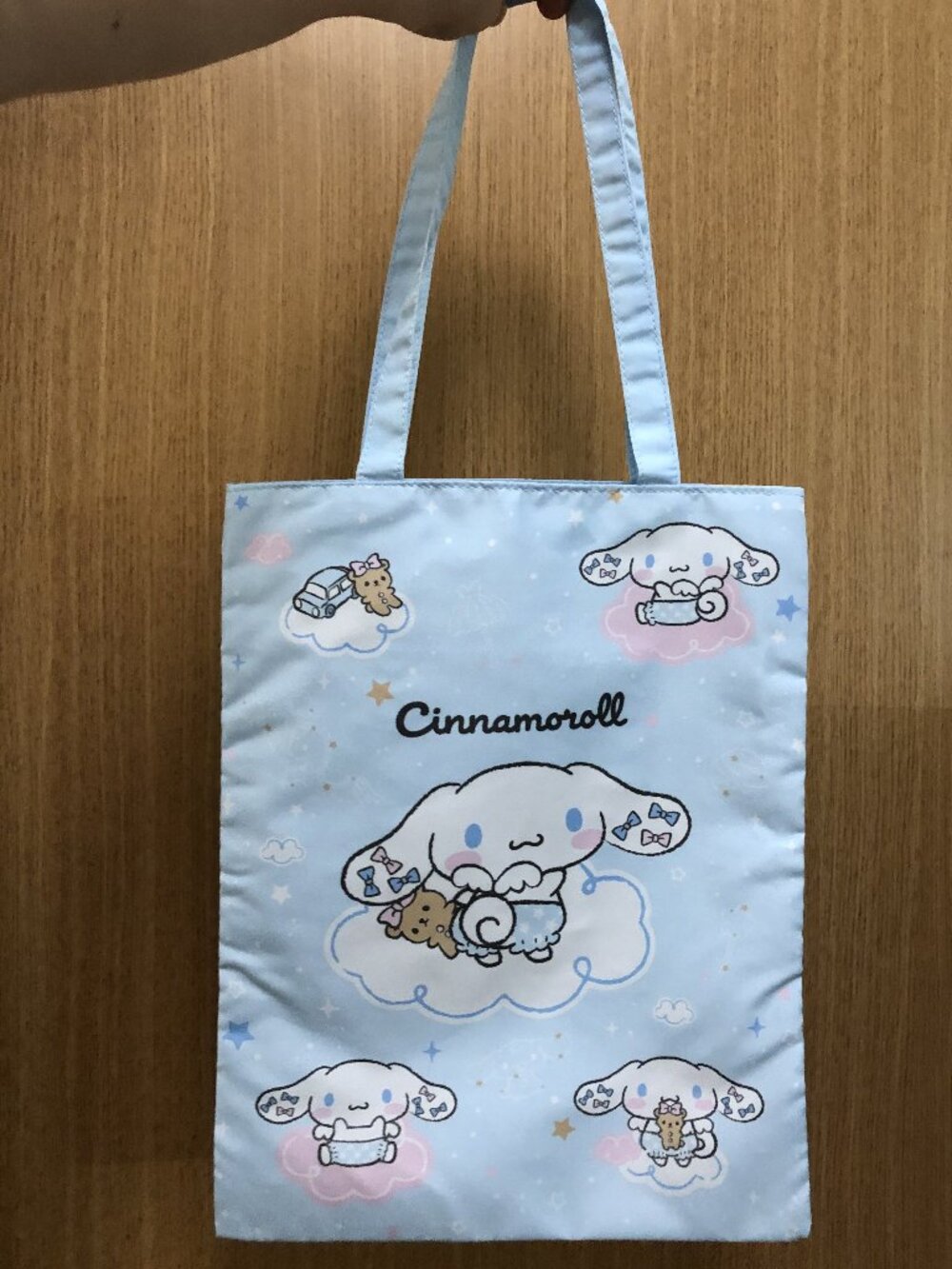 Sanrio Japan Cinnamoroll Sky Blue Tote Bag Rare Atari Kuji Lottery Prize